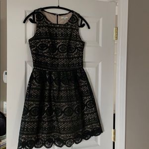 Stunning black lace dress